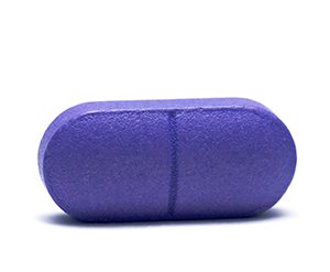 Purple Probiotic Tablet