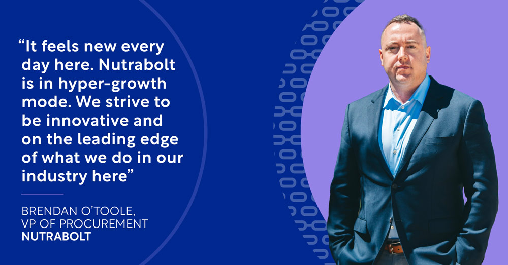 Supply chain is the engine of Nutrabolt JW Nutritional, LLC